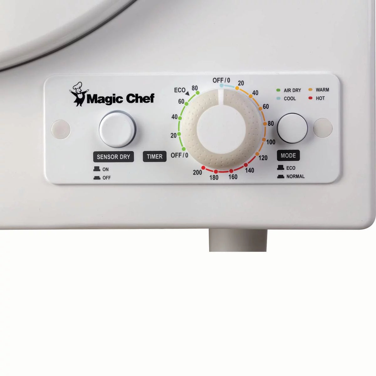 White Compact Electric Dryer F274