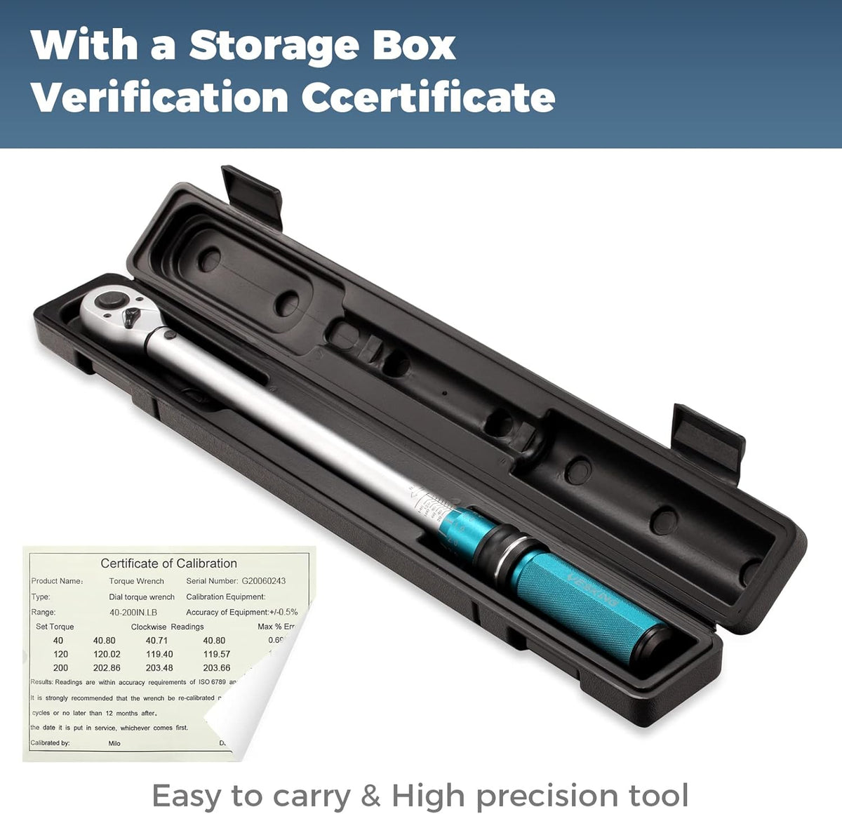 1/2-Inch Drive Click Torque Wrench Set Pack of 2 D493