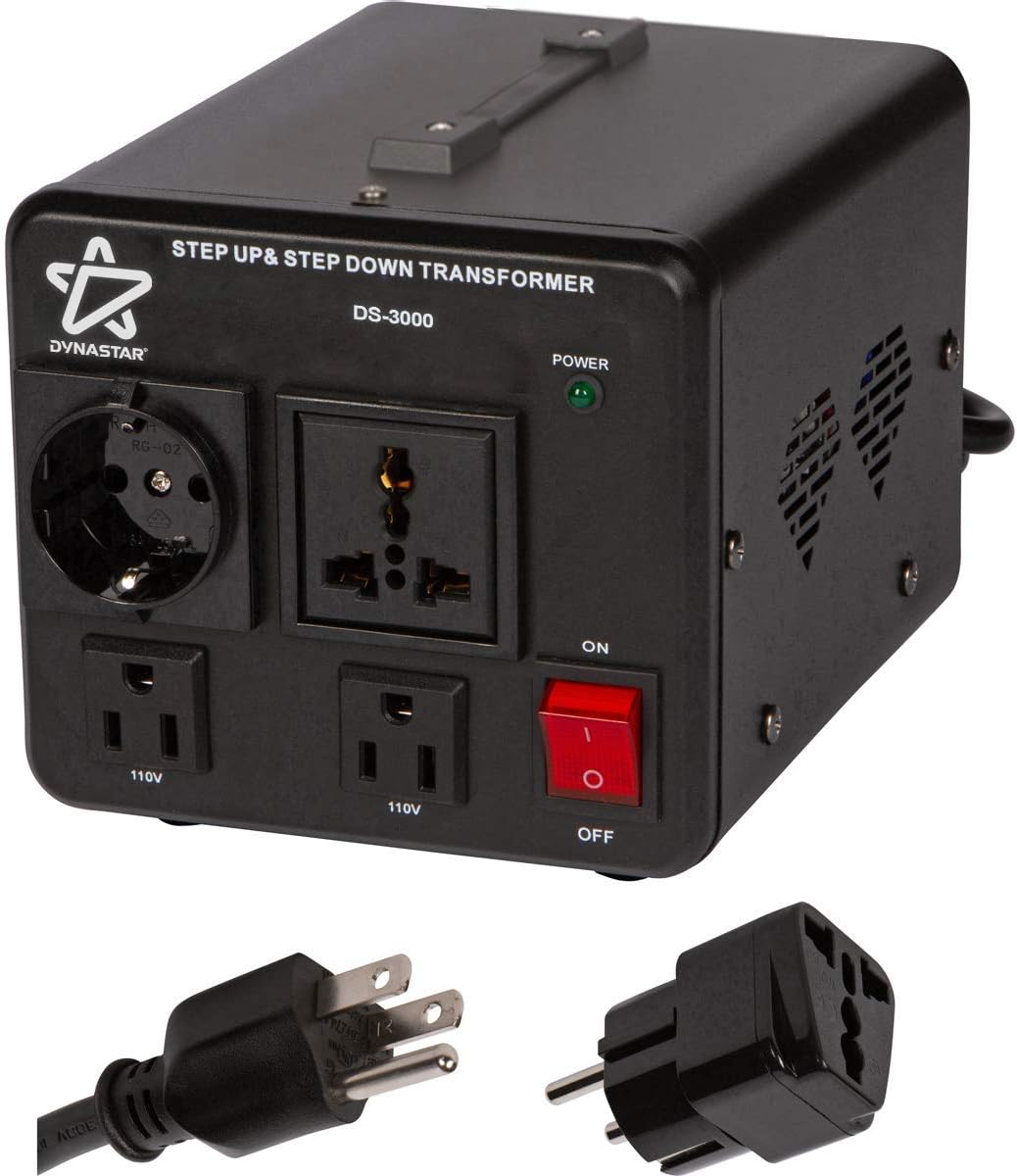 Voltage Converter and Transformer, 110-220 to 220-240 Volts, 3000 Watts O467