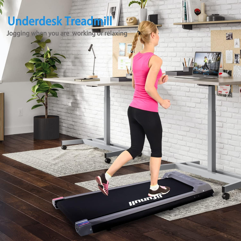 2-in-1 Under Desk Treadmill with LED Display P733015