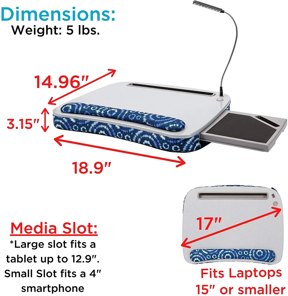 Memory Foam Lap Desk I493