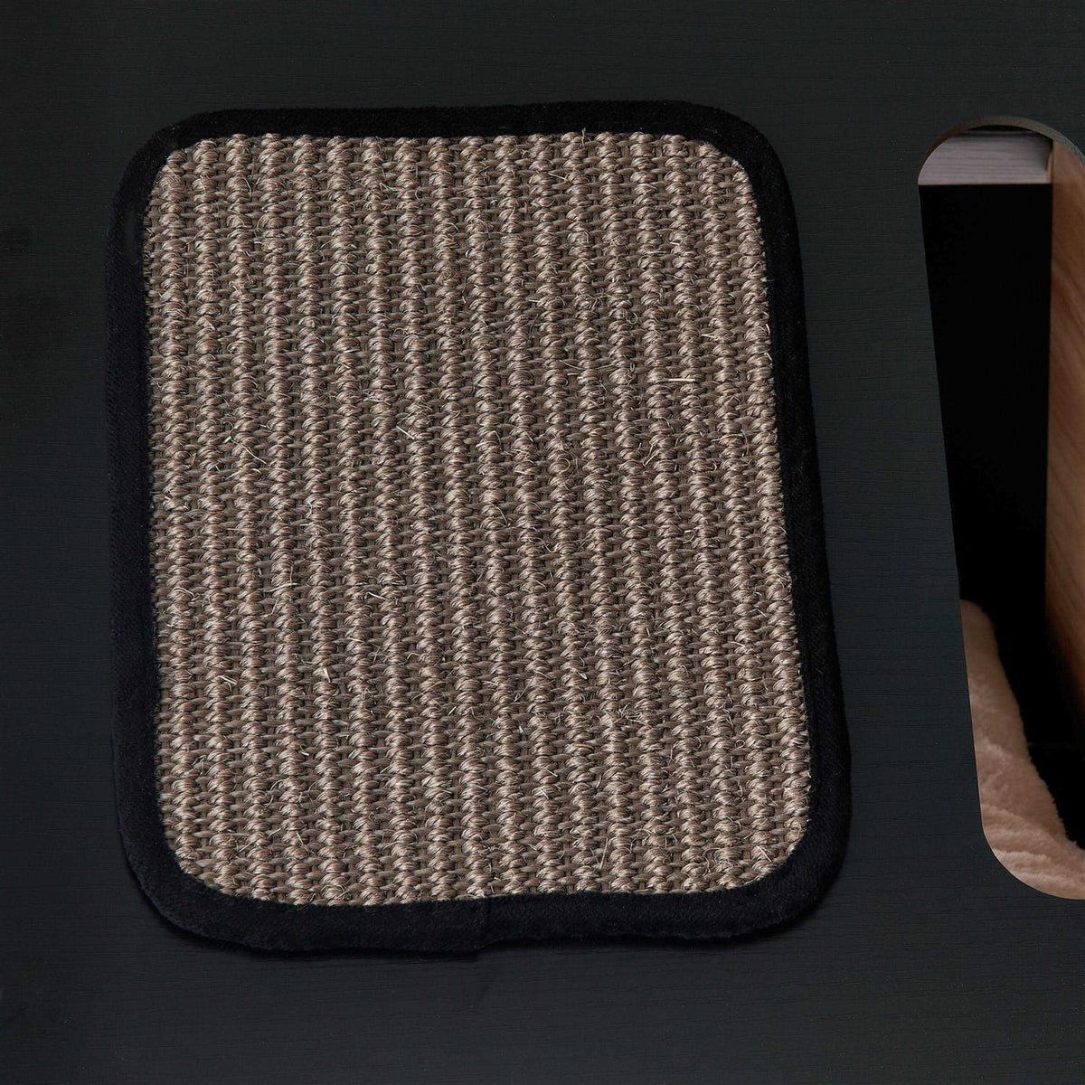 Modern Cat Condo with Sisal Scratching Pad O617118