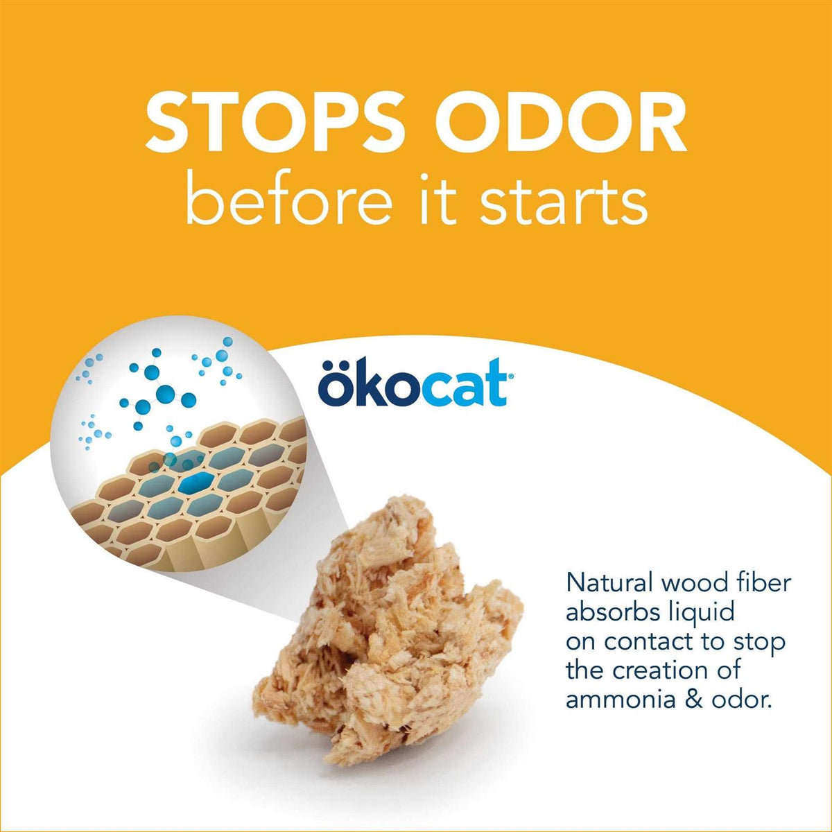 Unscented Clumping Wood Cat Litter T46398