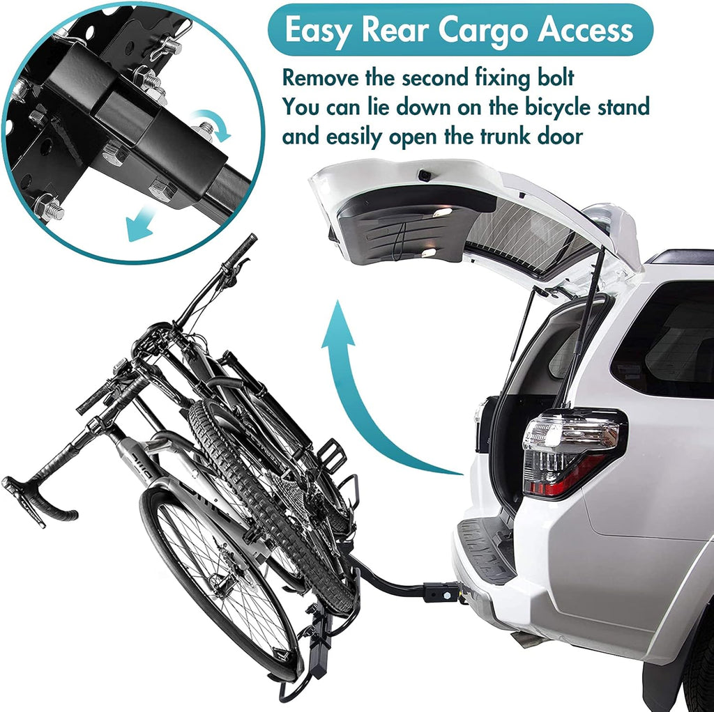 Hitch Mount Foldable Bicycle Carrier Rack H926671
