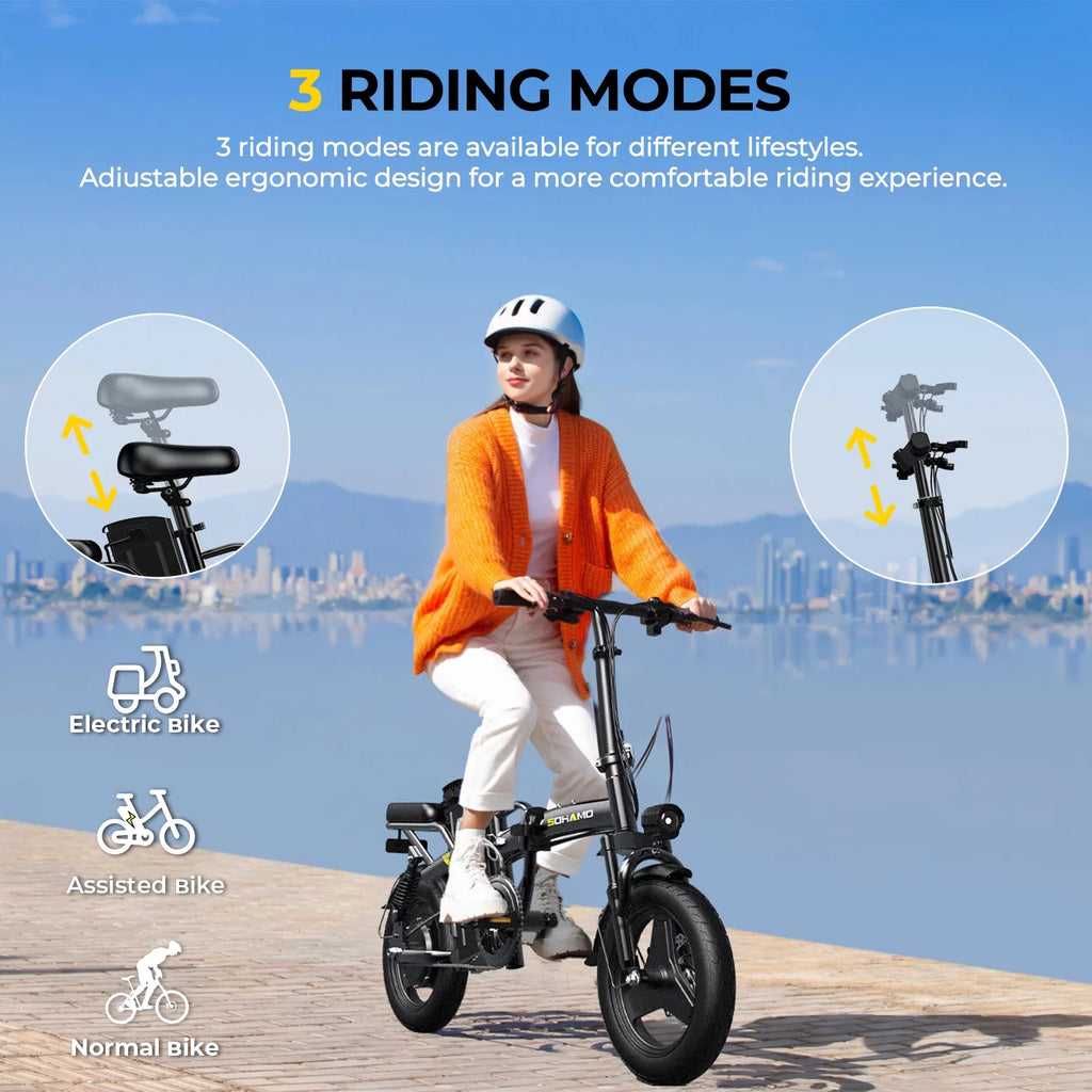 Folding Electric Bike 400W 48V 13Ah K6825