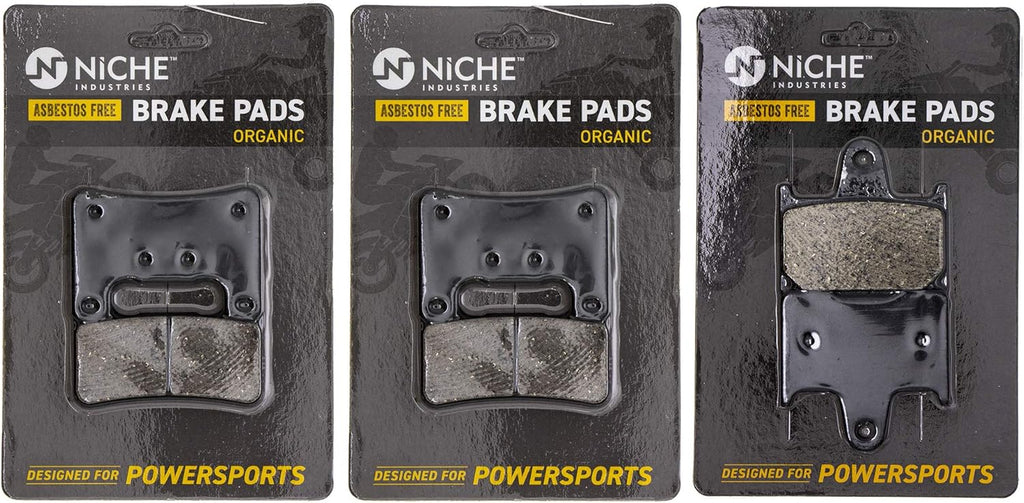Brake Pad Set Organic Pack of 2 Z221458
