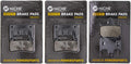 Brake Pad Set Organic Pack of 2 Z221458