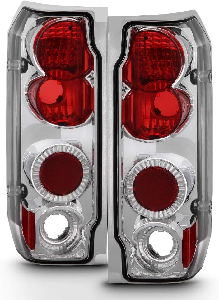 Chrome Rear Tail Lights Brake Lamps Pair M942880