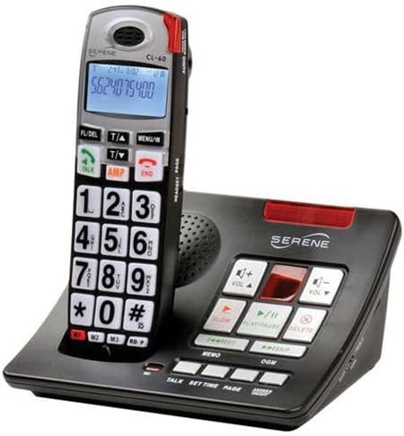 Amplified Talking Caller ID Cordless Phone with Answering Machine A6218