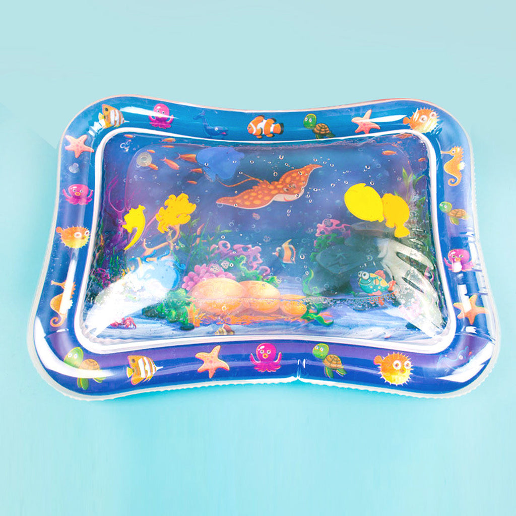Inflatable Crawling Cushion Water Play Mat (Blue) X33694