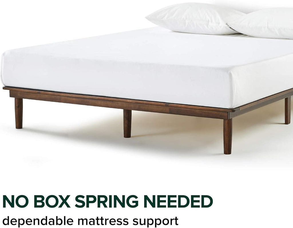 10 Inch Wood Platform Bed Frame Queen D617465