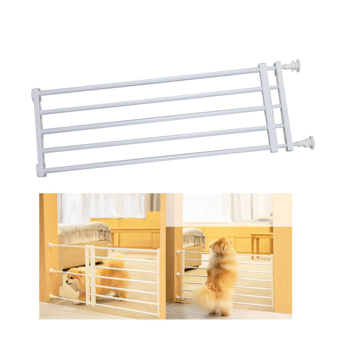 Adjustable Dog Gate Barrier Height 24cm S896