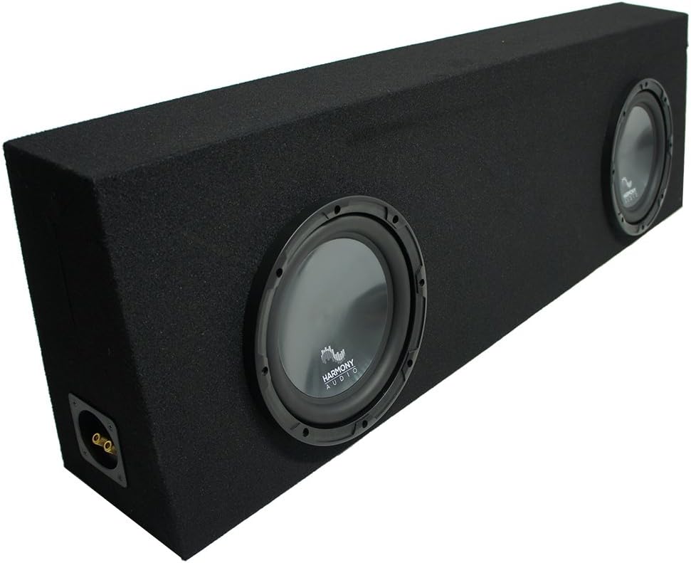 Black Dual 10 Sub Box Enclosure B94647