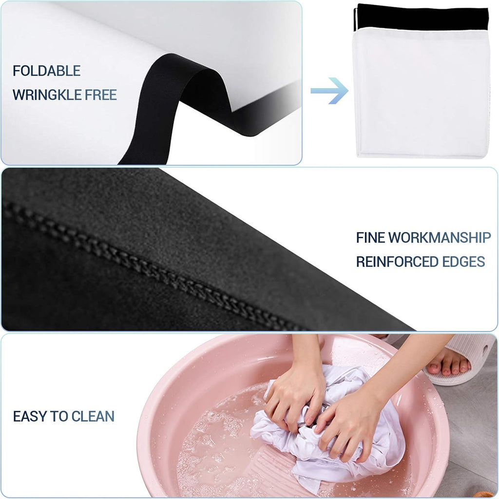 100 inch Portable Projector Screen with Stand and Carry Bag K418