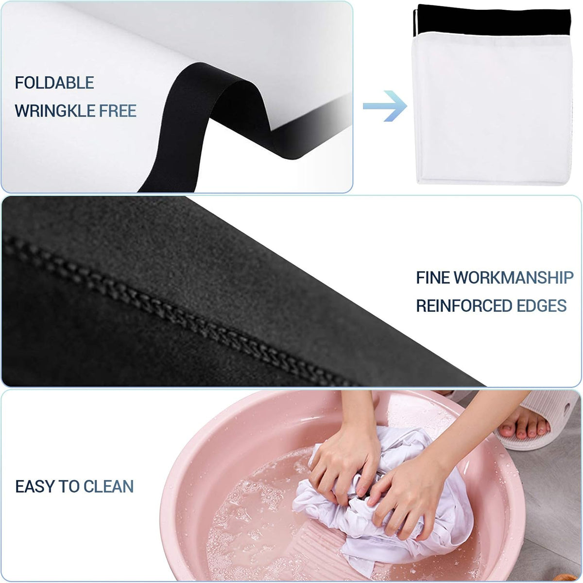 100 inch Portable Projector Screen with Stand and Carry Bag K418