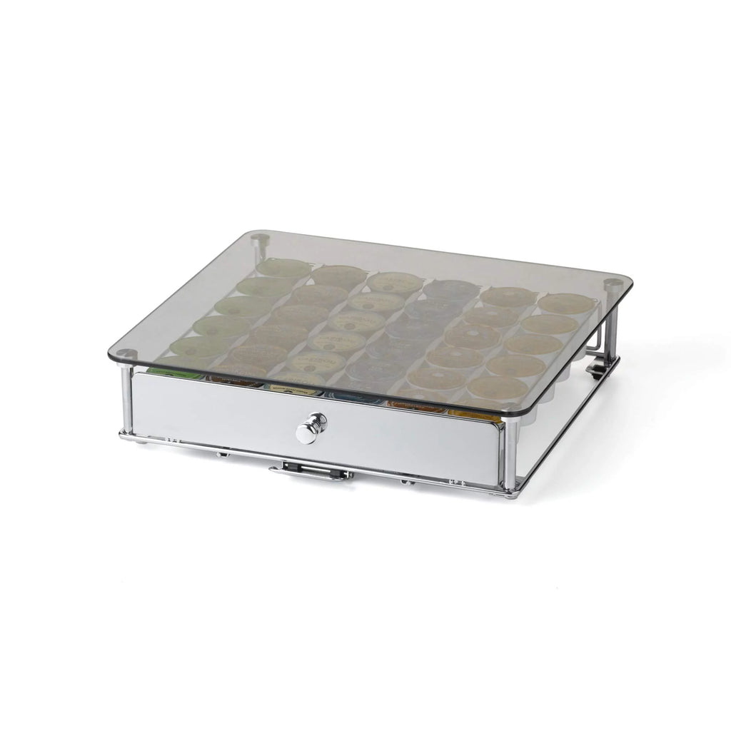 Glass Top Rolling Drawer D6868