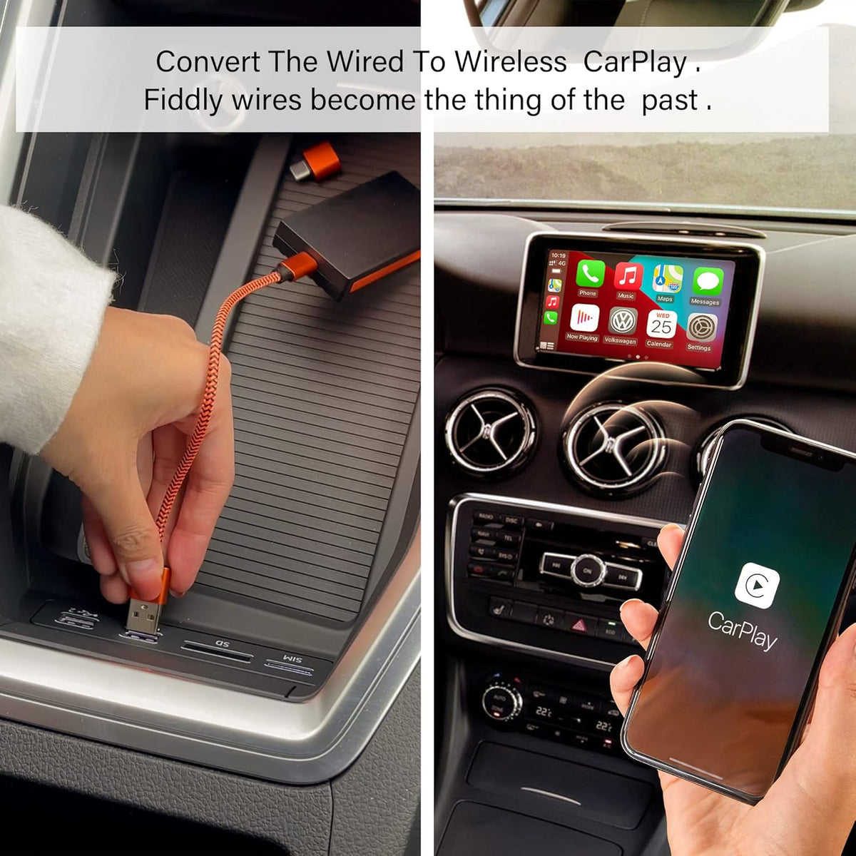 Wireless CarPlay Adapter Pack of 2 Q64844