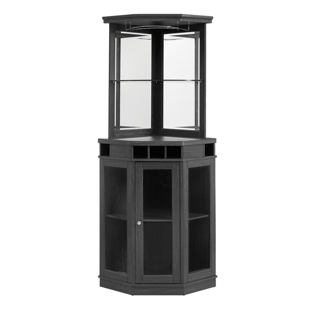 Corner Bar Unit Charcoal S819