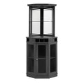 Corner Bar Unit Charcoal S819