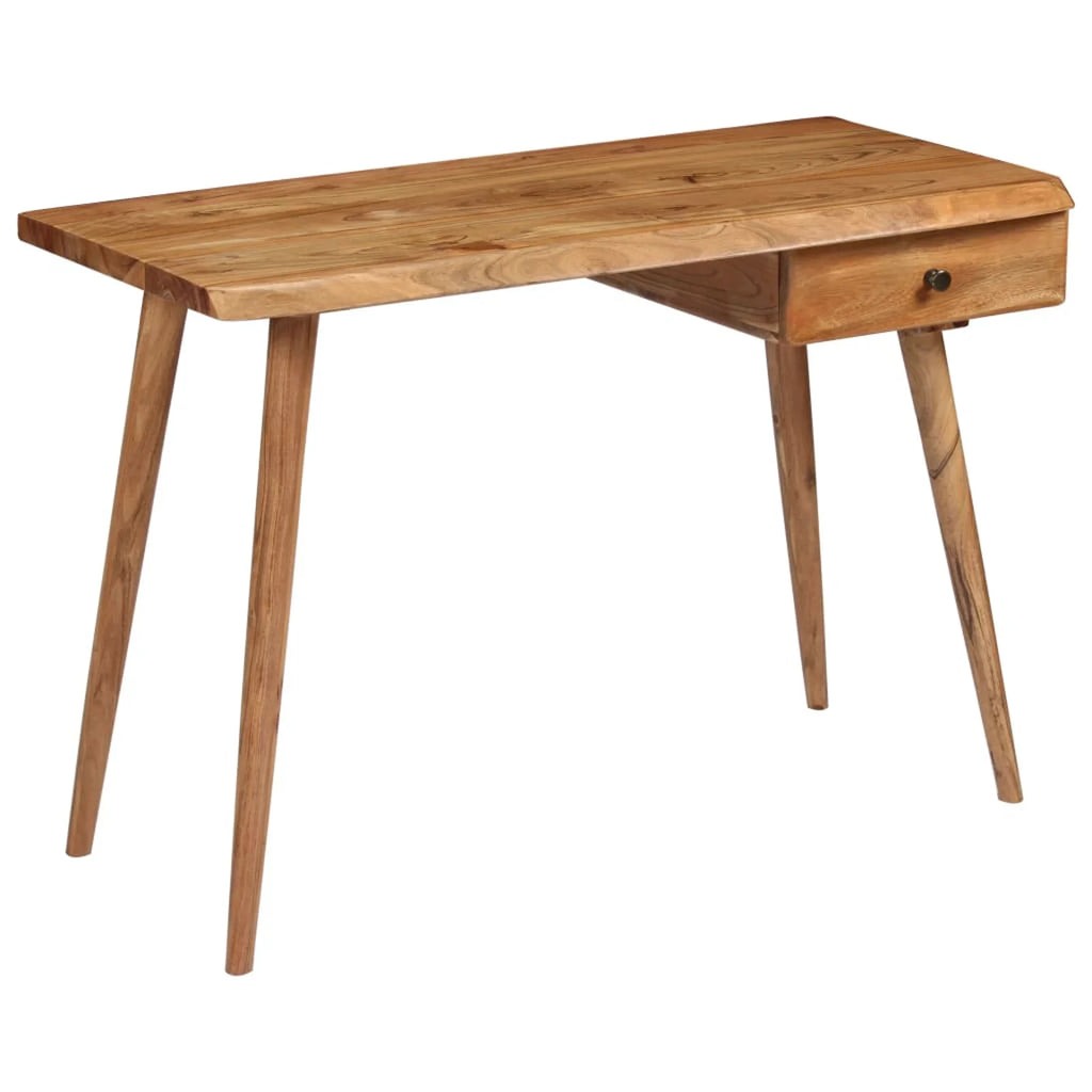 Solid Acacia Wood Writing Table Q624227