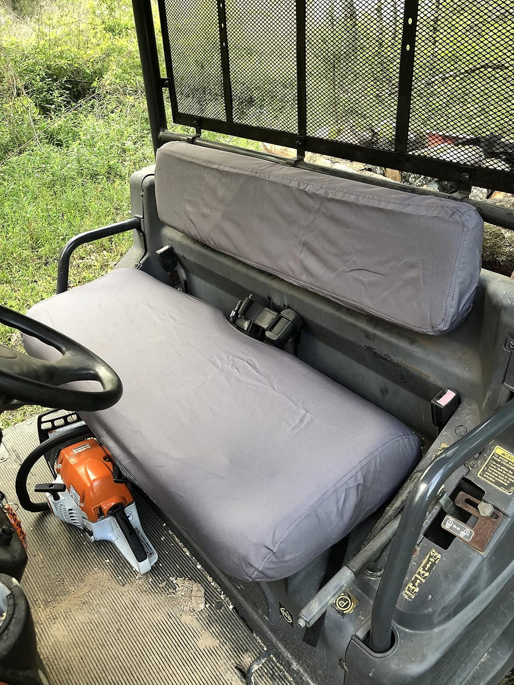 Gray Waterproof Seat Covers Pack of 2 M29161