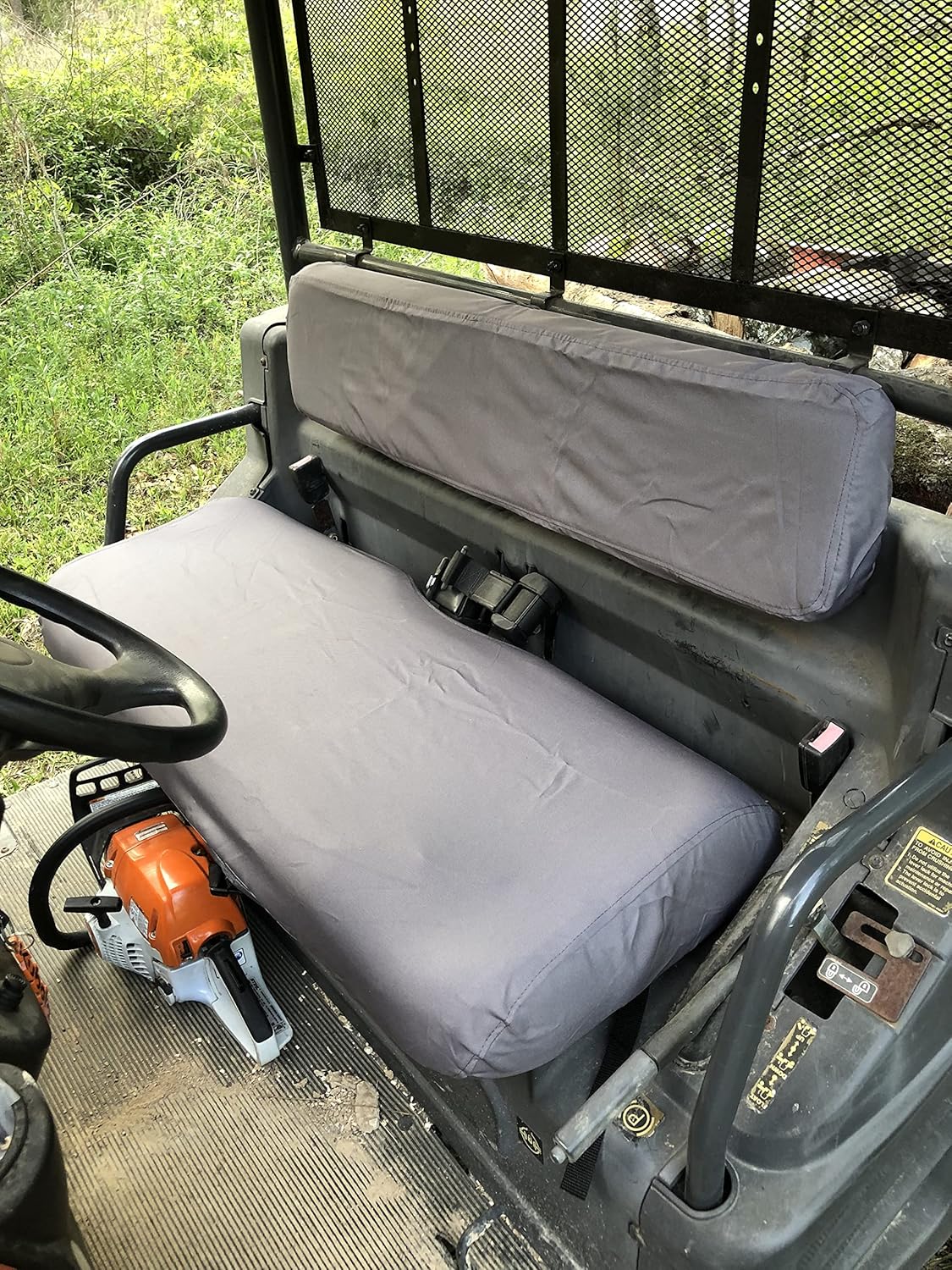 Gray Waterproof Seat Covers Pack of 2 M29161