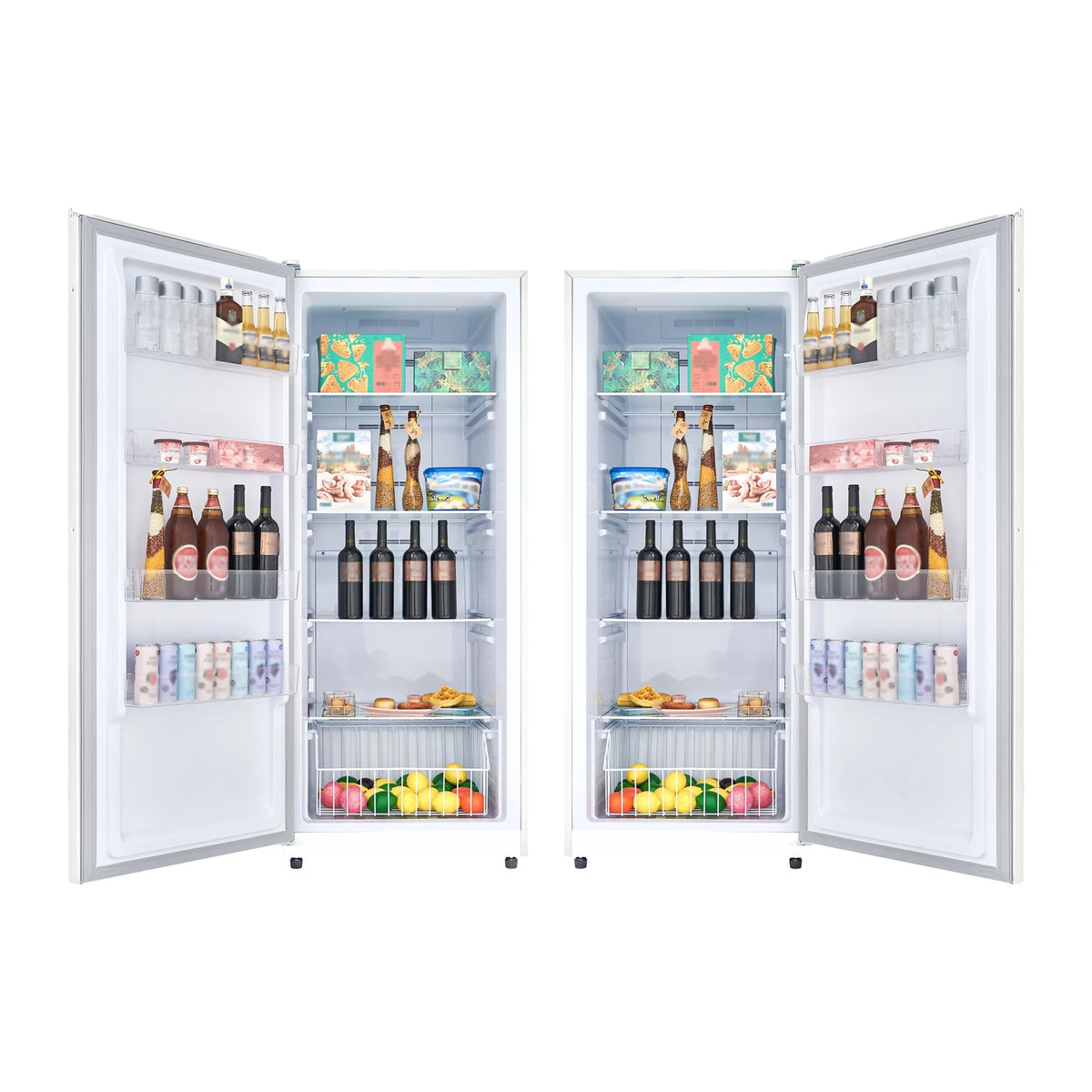 17 cu. ft Convertible Upright Freezer/Refrigerator in White with Reversible Door I18022