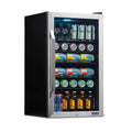 126 Can Stainless Steel Beverage Refrigerator I5882