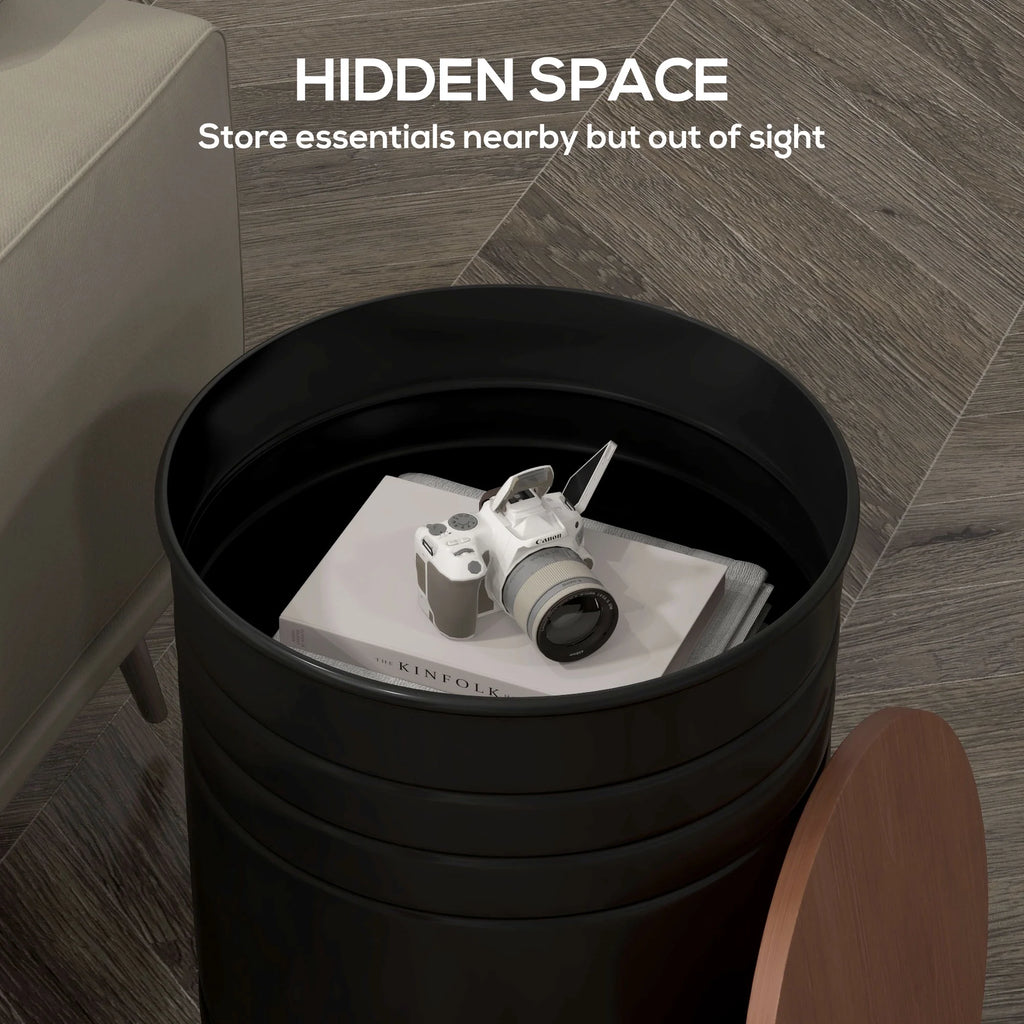 Set of 2 Storage Ottomans with Lids H77027