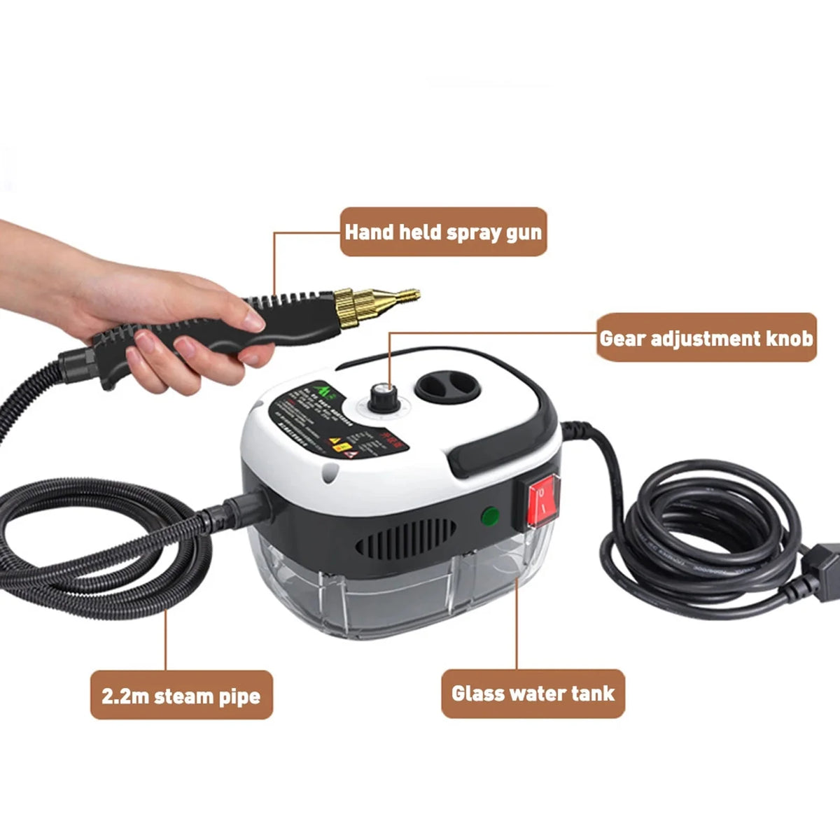 2500W Portable Steam Cleaner A4235