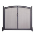 Arched Fireplace Screen with Doors X82793