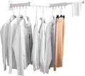 Wall Mounted Retractable Folding Clothes Rack G259699