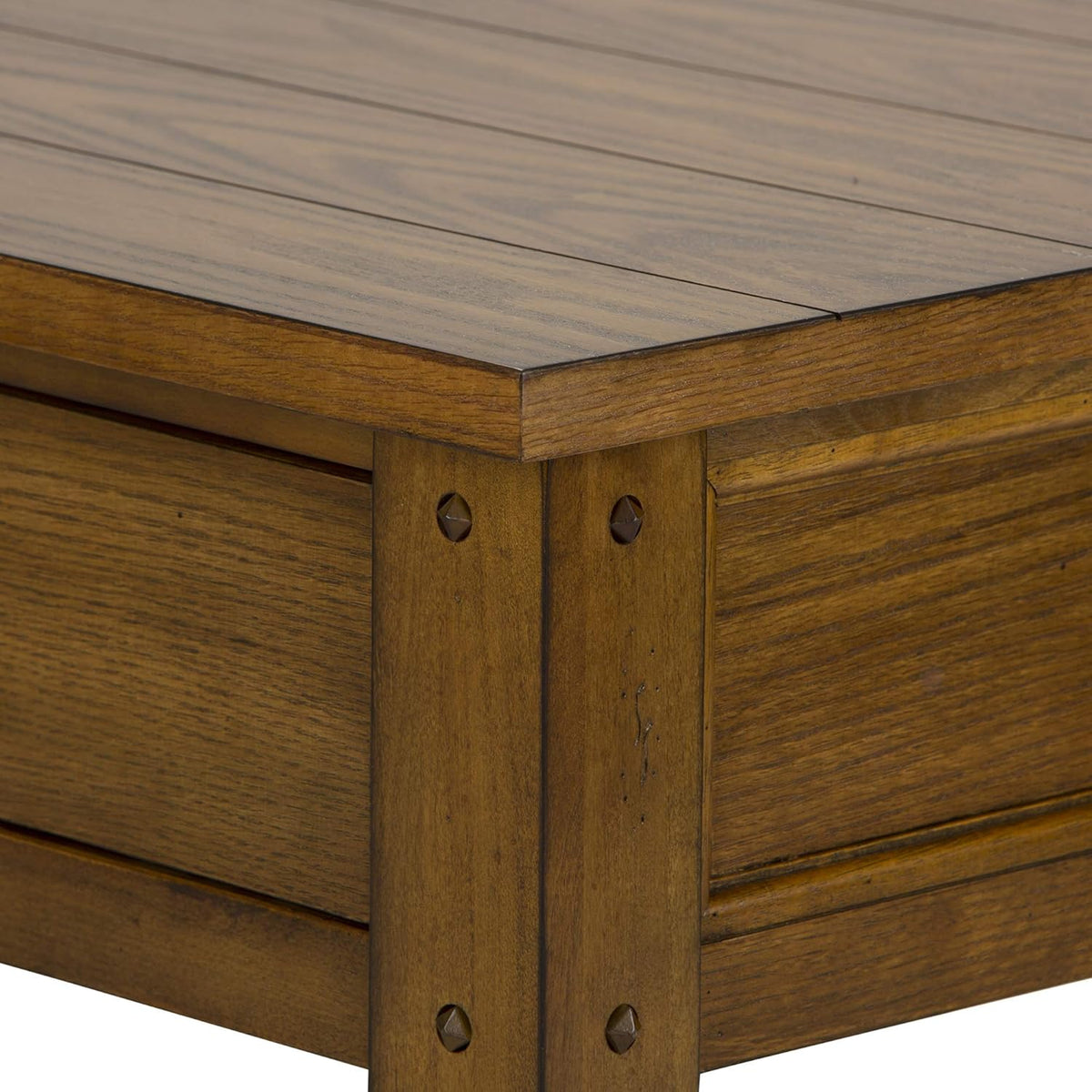 Medium Brown 3 Piece Set (1-Cocktail 2-End Tables) A4311