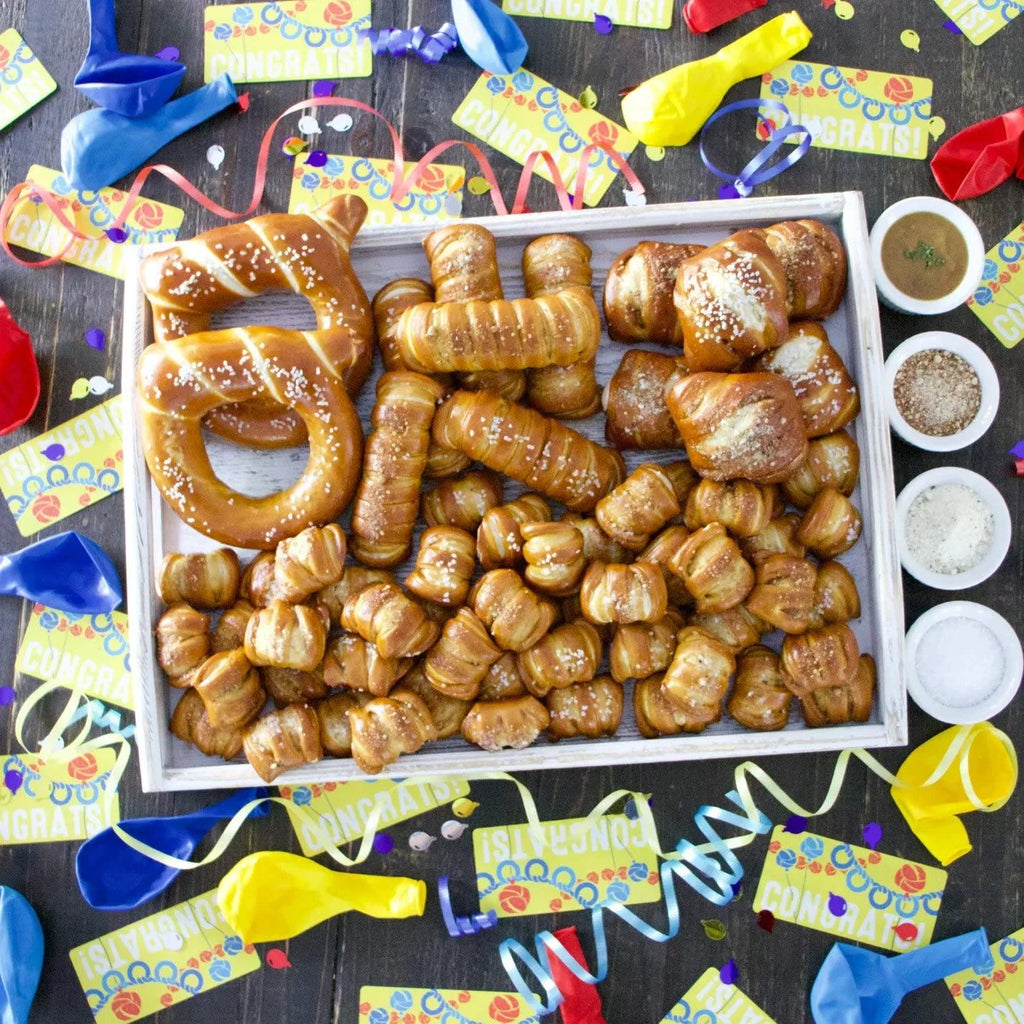 Gourmet Gift Box, Artisanal Soft Pretzel Snack Pack I517971