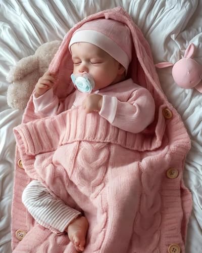 18 Inch Soft Body Realistic Reborn Baby Doll with Clothes and Toy Accessories L15654