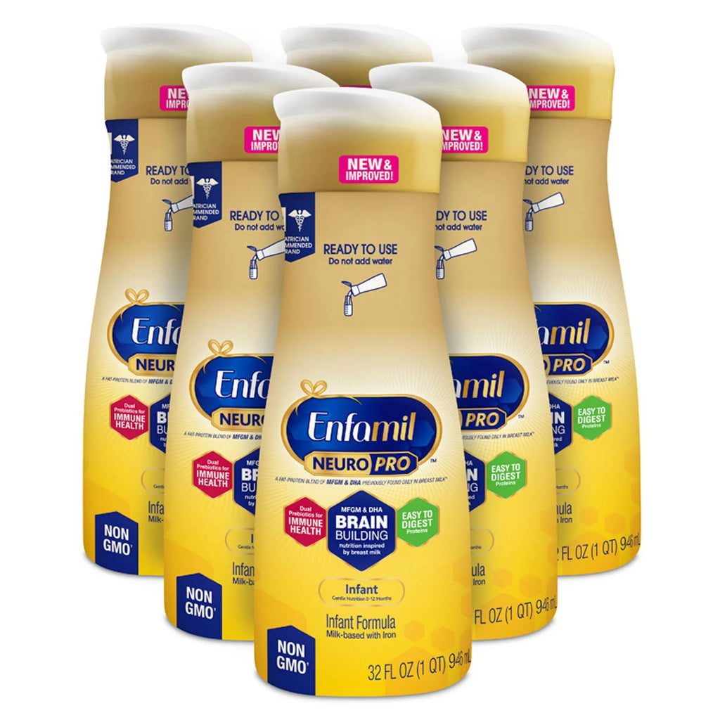 Infant Formula, Ready to Use 32 fl oz Bottle (Case of 6) J1906