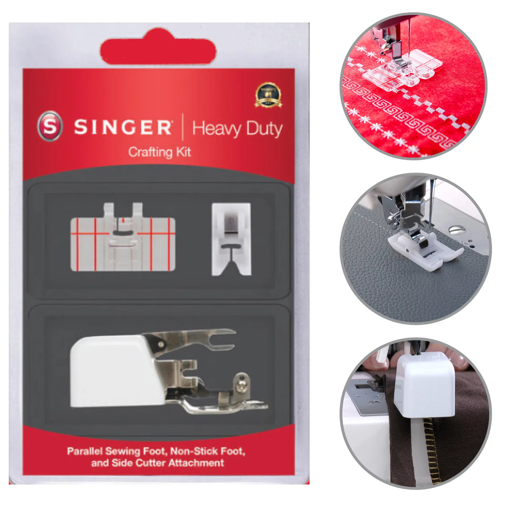 Heavy Duty Sewing Machine with Presser Foot Kit R7643