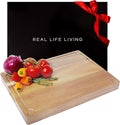 Reversible Acacia Wood Butcher Block Countertop and Charcuterie Board U600002