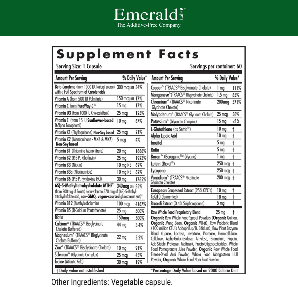 Women's 45+ 1-Daily Multi (60 Caps) & Men's 45+ 1-Daily Multi (60 Caps) Complete Multivitamin J218