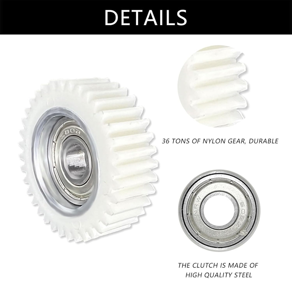3pcs 36 Teeth Nylon Gear Set for Electric Bike Motor G55169