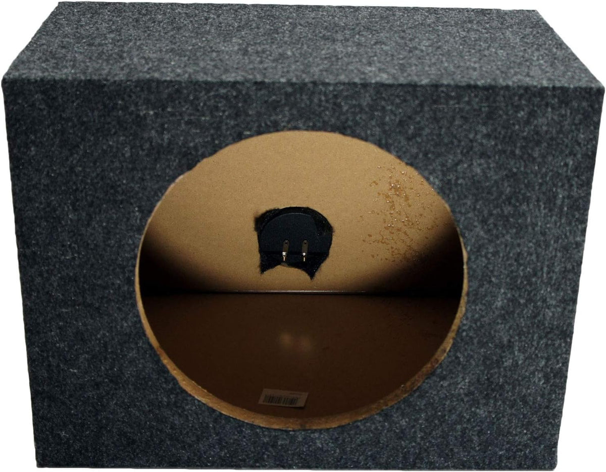 Single 10 Sealed Subwoofer Enclosure 5/8 MDF Wood C434