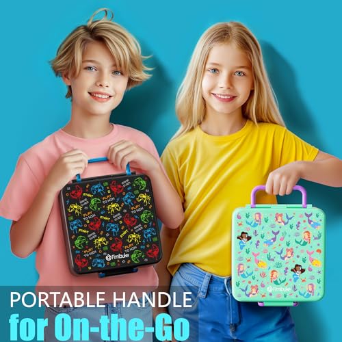 3-4 Compartment 60OZ Bento Box with Leakproof 8OZ Insulated Food Jar F475423