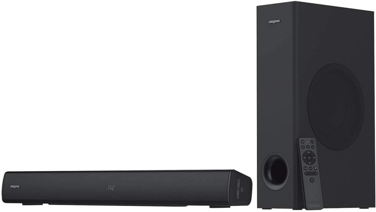 2.1 Channel Under-Monitor Soundbar with Subwoofer C44565