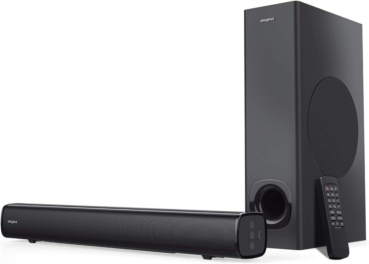 2.1 Channel Under-Monitor Soundbar with Subwoofer C44565
