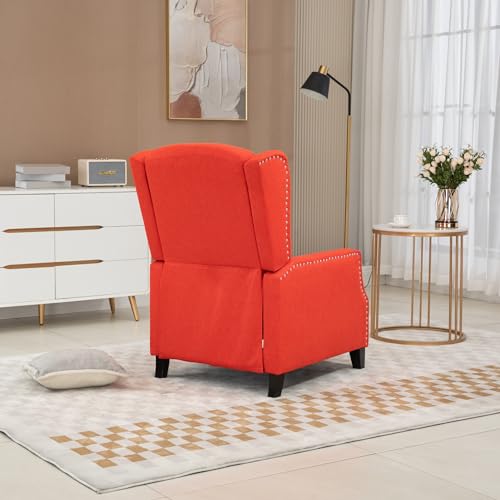 Red Adjustable Wingback Recliner Chair R9362