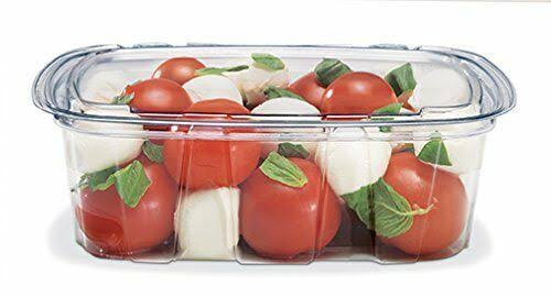 48-Ounce Clear Plastic Container with Lid Z686