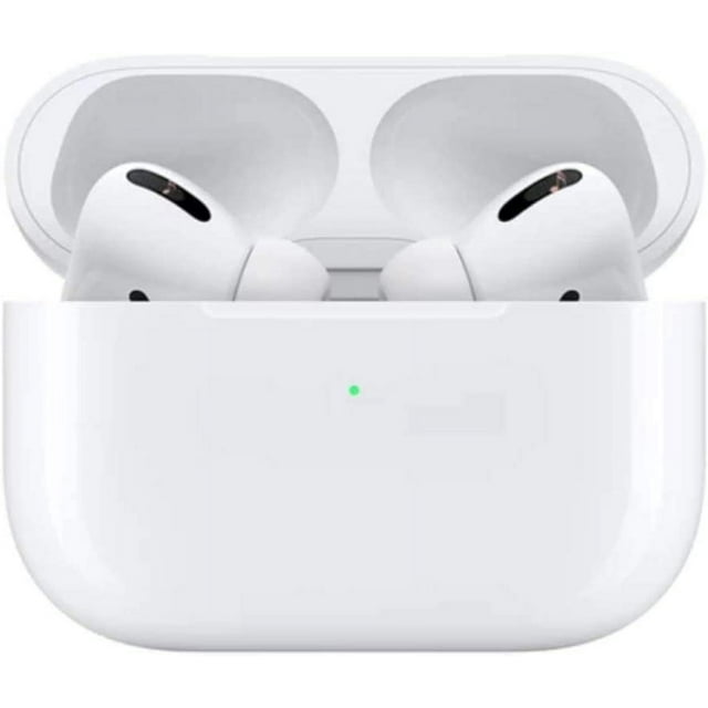 White Wireless Earphones with Charging Case O764