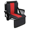 Stadium Seat Chair with Back & Arm Rest Y232245