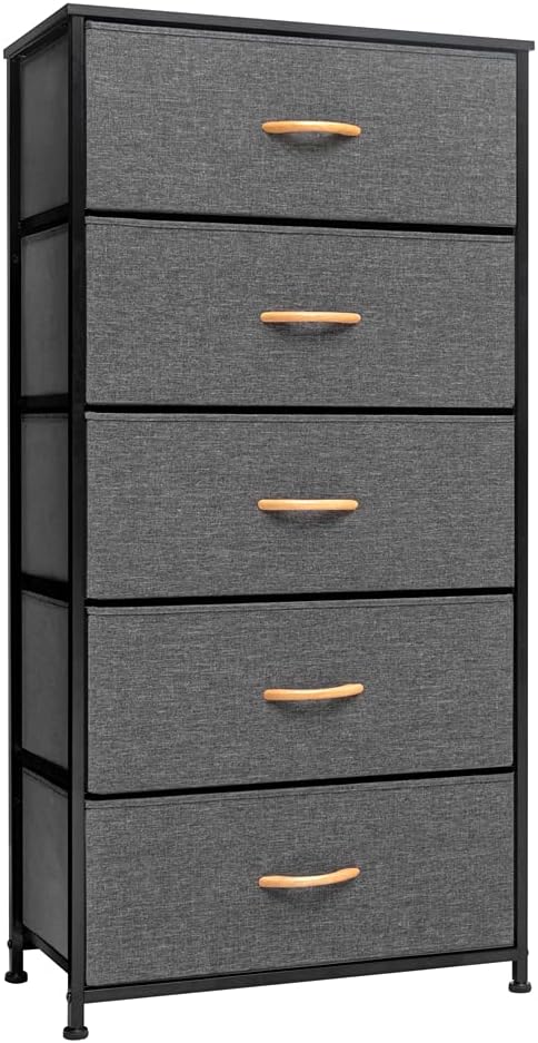 5 Drawer Fabric Storage Tower B708