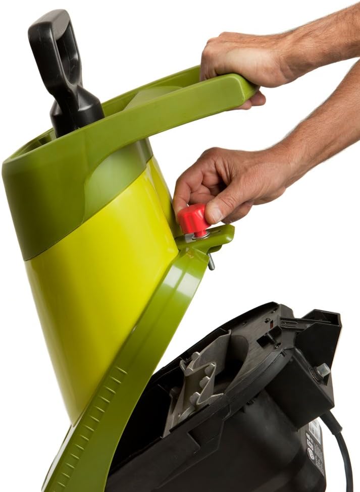 Electric Wood Chipper/Shredder, 14-Amp, 16:1 Reduction O827